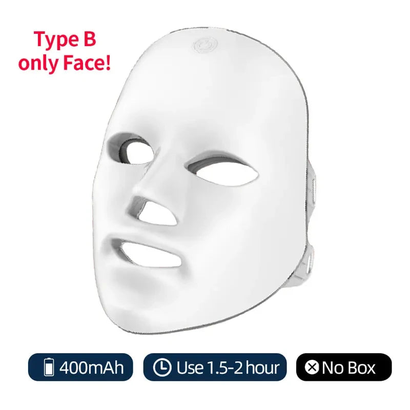 Wireless LED Red Light Facial Mask