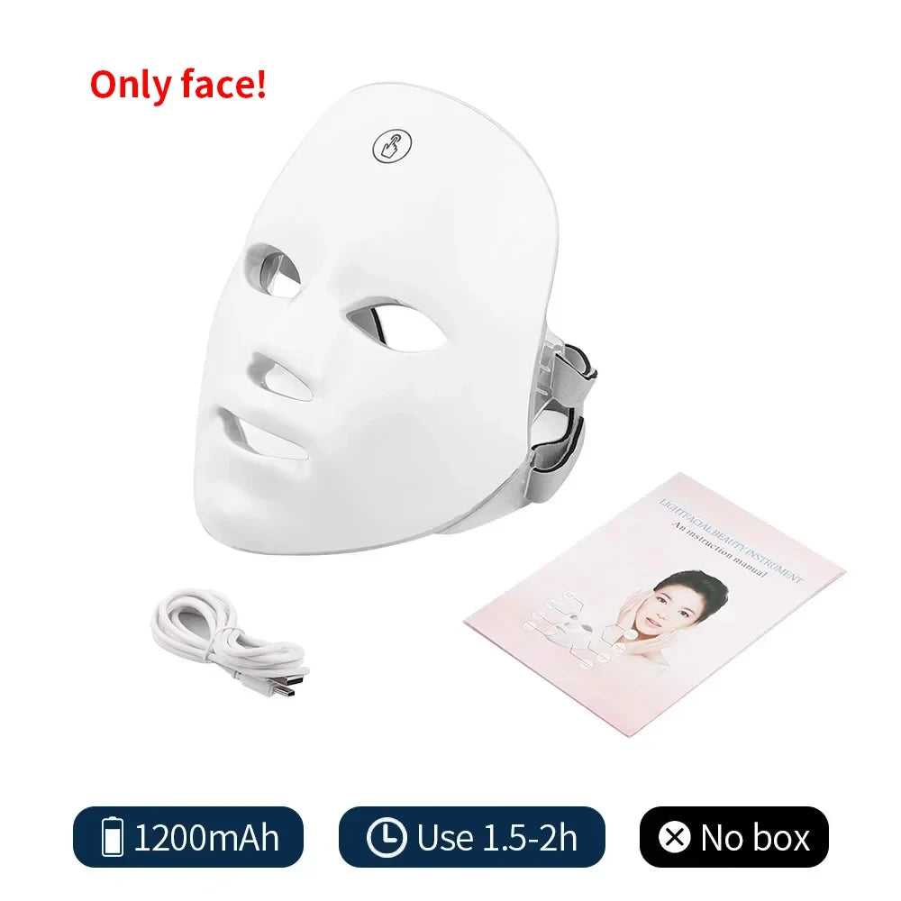 Wireless LED Red Light Facial Mask