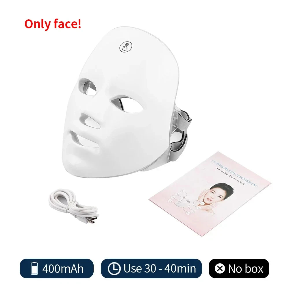 Wireless LED Red Light Facial Mask