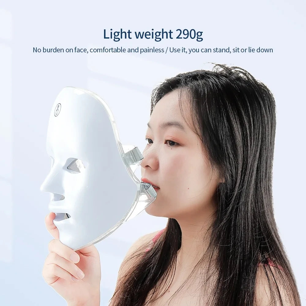 Wireless LED Red Light Facial Mask